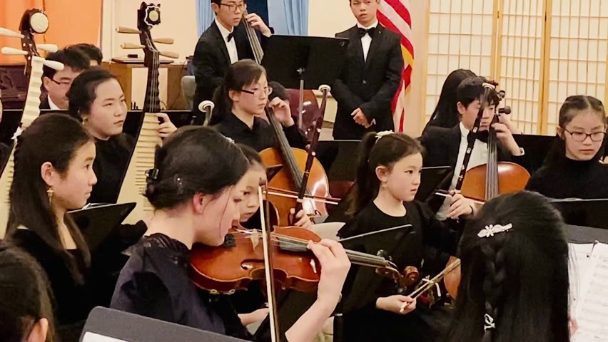 North Academy Arts School Student Orchestra [ An Orchestra Where East Meets  West] New York