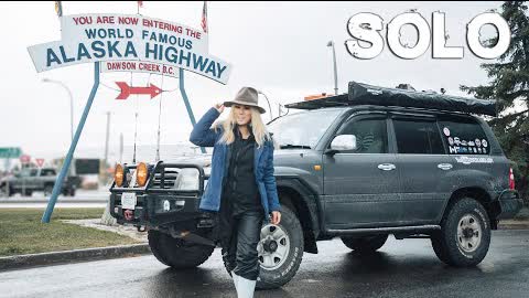 What's the BIG DEAL with solo female traveller Overlanding? | Alaska Highway Mile 0