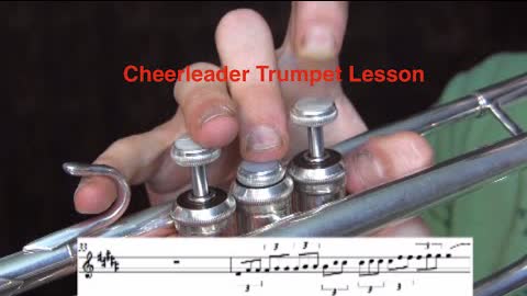OMI Cheerleader-Trumpet Lesson