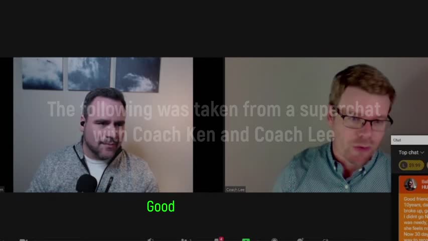 SUPERCHAT with COACH LEE | HISTORY Can Affect No Contact