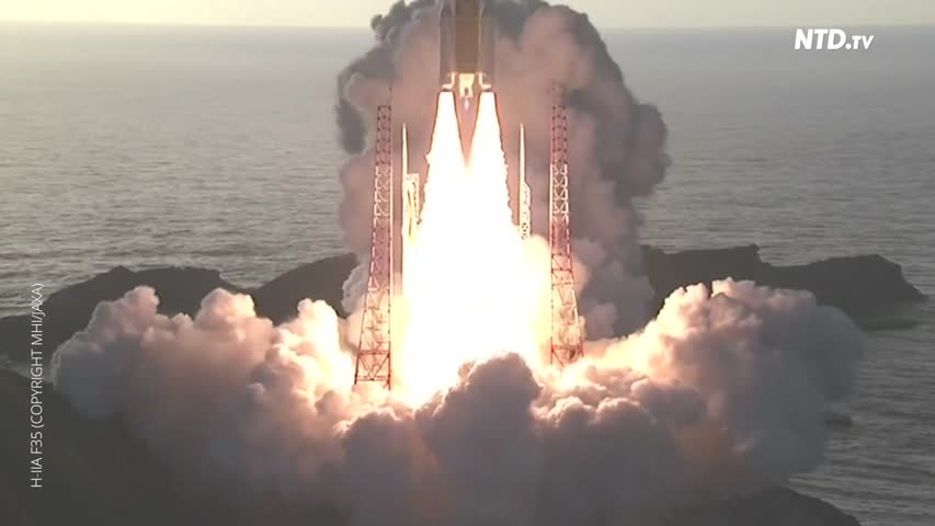 Japan launches fourth satellite for high-precision GPS.mp4