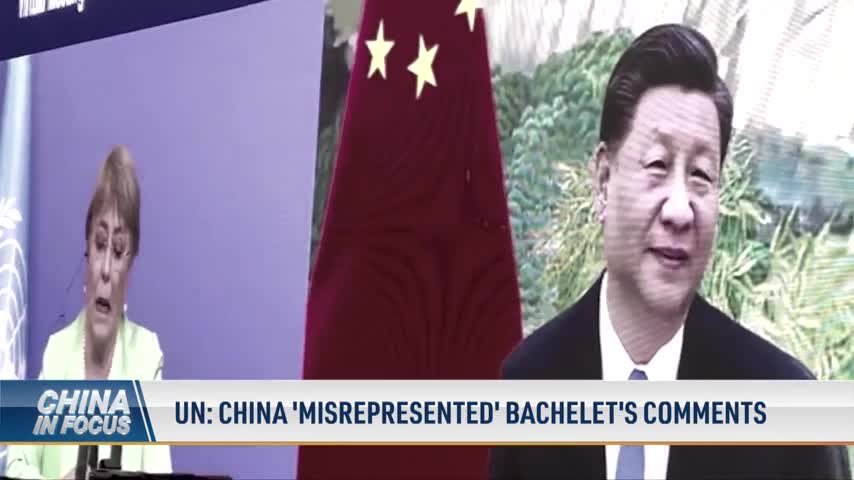 UN: China 'Misrepresented' Bachelet's Comments
