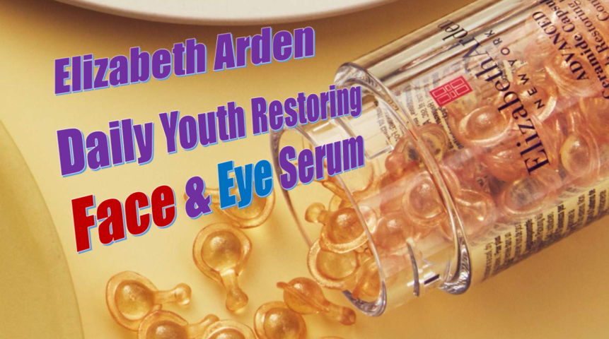 Elizabeth Arden New Advanced Ceramide Capsules| Daily Youth Restoring Face & Eye Serum