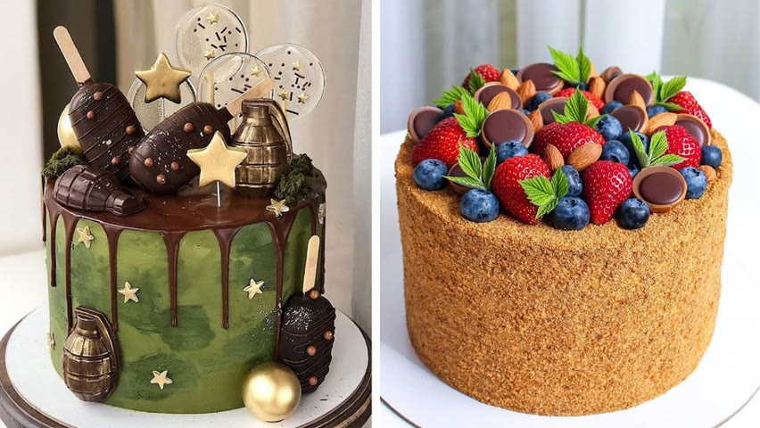 Easy Chocolate Cake Decorating Tutorials | DIY Chocolate Cake Recipes For Beginner