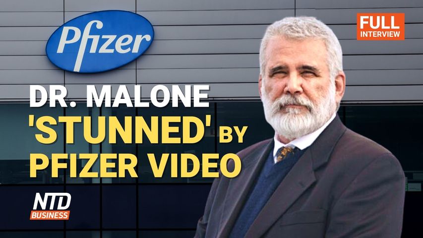 Dr. Robert Malone: Pfizer Video From Project Veritas 'Profoundly Disturbing'
