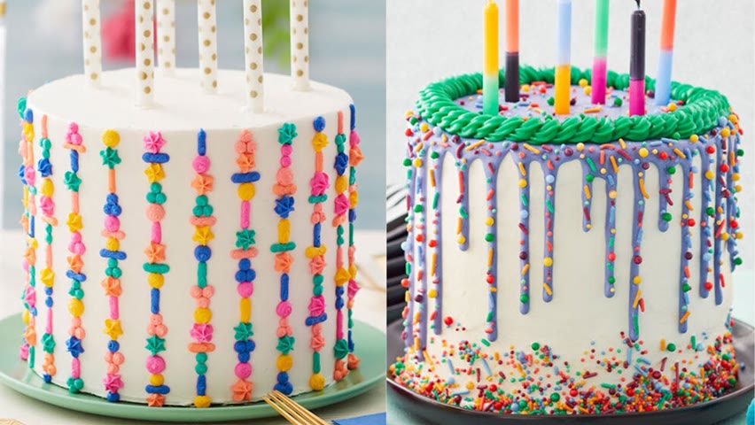 Top 10 Birthday Cake Decorating Ideas | Yummy Cake Decorating Compilation | Satisfying Cakes