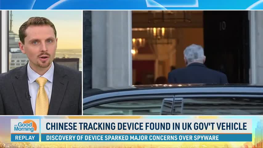 Chinese Tracking Device Found in UK Government Vehicle, Sparking Security Concerns
