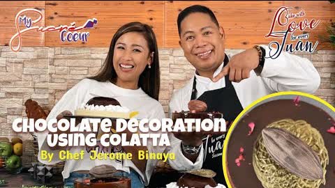 Decorating chocolate with compound chocolate / PART 1 finale Episode