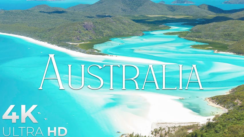 Australia 4K Nature scenery & Relaxing Music • Our Planet by Relaxation Film