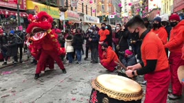 紐約中華公所新春團拜 唐人街久違的年節氣氛