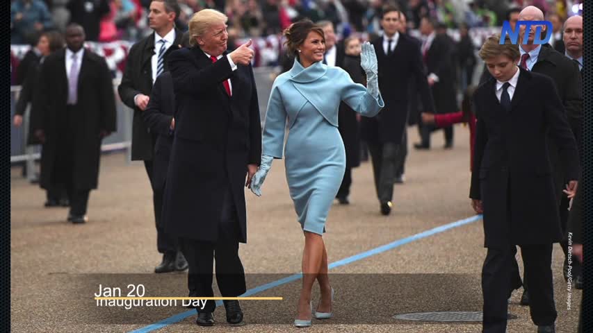 Melania Trump’s First Year as First Lady by NTD