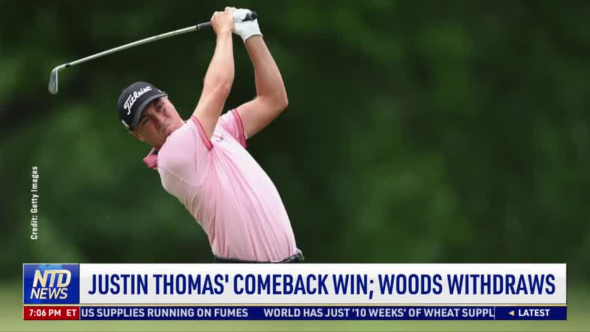 Justin Thomas's Comeback Win; Woods Withdraws