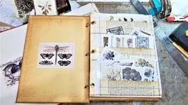How to Make a STORAGE BOOK for Ephemera, Embellishments & Digi Kits for Junk Journals Paper Outpost!
