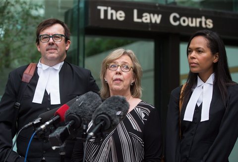 Green Leader Elizabeth May gets $1,500 fine for contempt in pipeline arrest