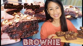 The Best FUDGY CHOCOLATE BROWNIE RECIPE