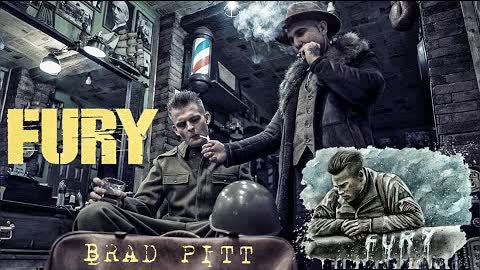 ASMR - How to Get BRAD PITT FURY HairStyle -WWII Soldier Chop/Haircut - Old School Barber Shop Vibe