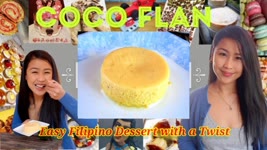 COCONUT FLAN RECIPE //  How to make an EASY FILIPINO DESSERT WITH A TWIST