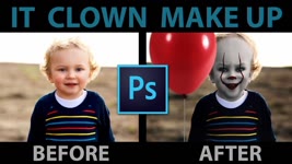 IT Clown/Joker/Pennywise Photoshop Tutorial