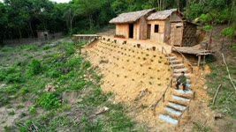 #81 Make stairs to the vegetable garden, Sow vegetable seeds, Live With Nature
