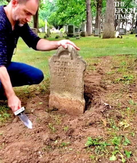 Kind Man Restores Lost and Hidden Gravestones