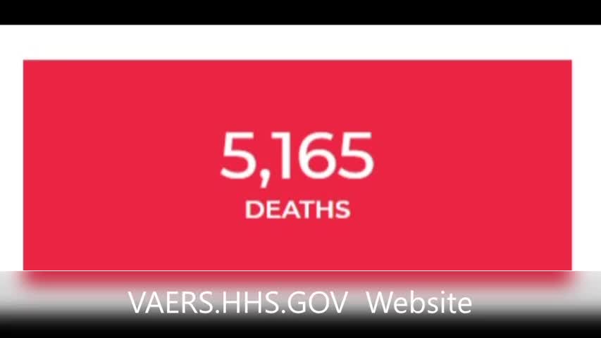 Dead 5,165  VAERS Covid Vaccine Data Through May 28 2021