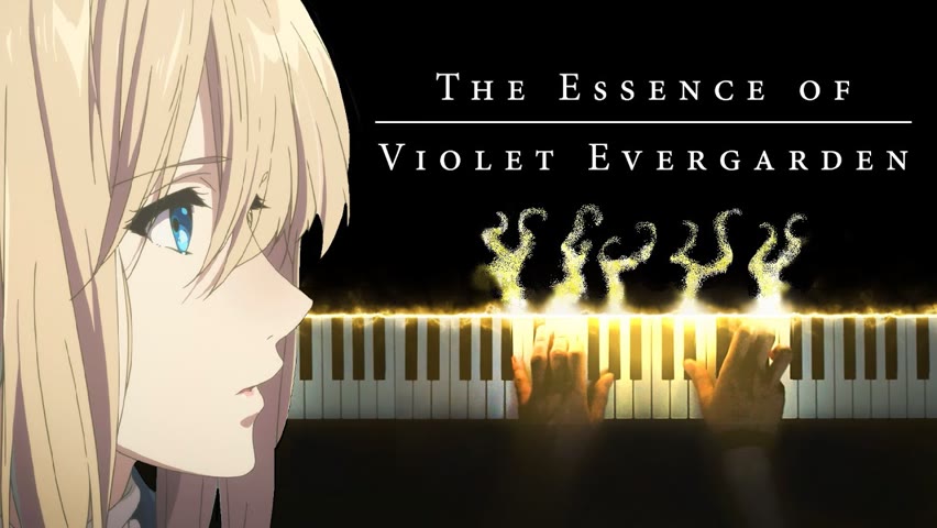 The most iconic music theme from Violet Evergarden | The Voice in My Heart