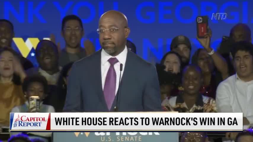 White House Reacts to Warnock's Win in Georgia