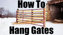 How To Hang Gates