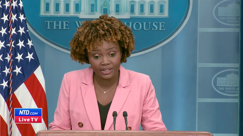 White House Press Secretary Karine Jean-Pierre Holds Press Briefing