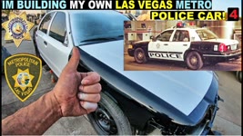 Building A Las Vegas Metro Police Car Part 4! Crown Rick Auto