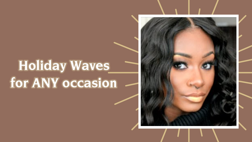 Hair Tutorial | Holiday Waves for ANY occasion