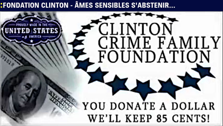 Fondation Clinton - Âmes sensibles s'abstenir.