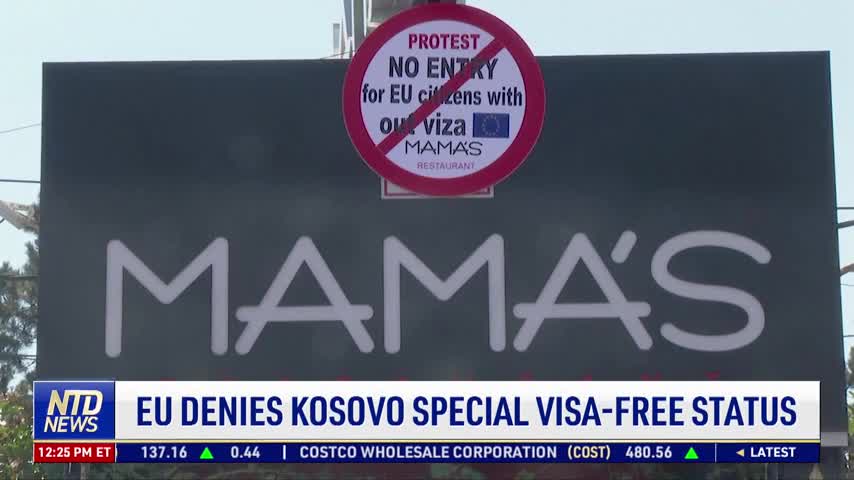 EU Denies Kosovo Special Visa-Free Status