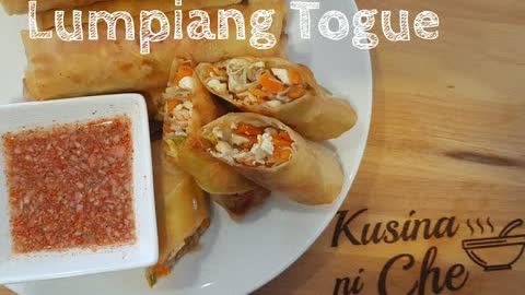 LUMPIANG TOGUE I VEGETABLE SPRING ROLL