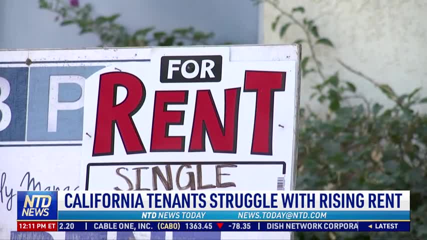 California Tenants Struggle With Rising Rent