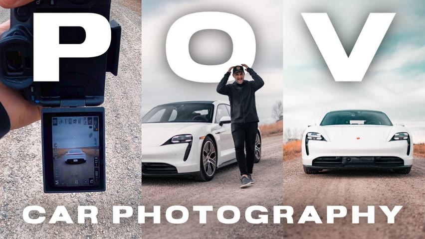 Car Photography POV | Canon R5 and Porsche Taycan