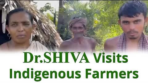 Dr. SHIVA Visits Indigenous Family of Palm Tree Farmers