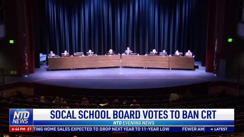 Southern California School Board Votes to Ban Critical Race Theory