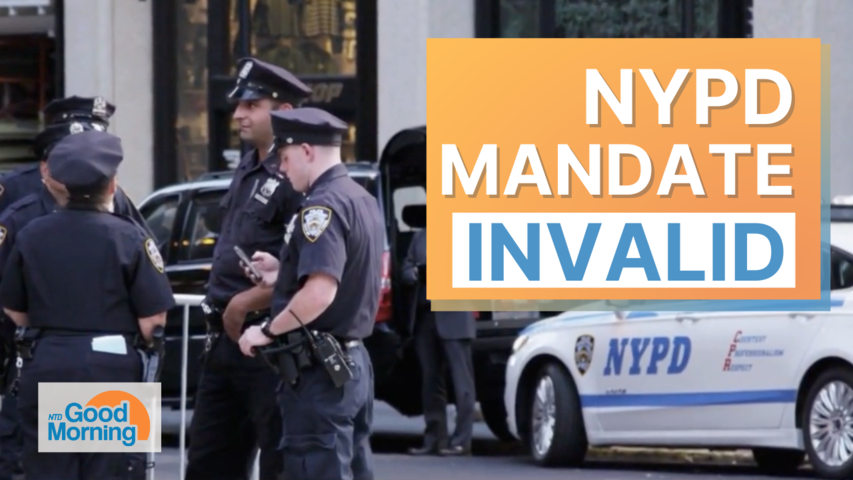 NYPD Vaccine Mandate Ruled Invalid; Tropical Storm Fiona Batters Canada's East Coast | NTD Good Morning