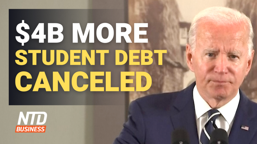 Biden Cancels Nearly $4B in Student Loan Debt; Realtor.com Gives Tips for Homebuyers | NTD Business