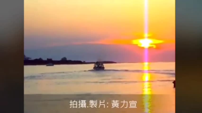 台灣之美   黃昏淡水河畔夕照
