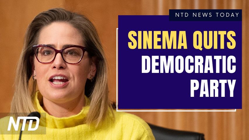 NTD News Today (Dec. 9): Sinema Switches From Democrat to Independent; Kari Lake Vows to Take Lawsuit to Supreme Court
