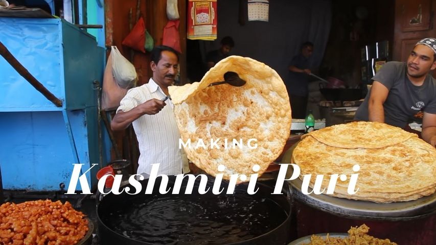 The Fine Art of Kashmiri Puri (Paratha) Making