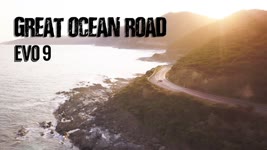 Great Ocean Road drive with Mitsubishi EVO 9