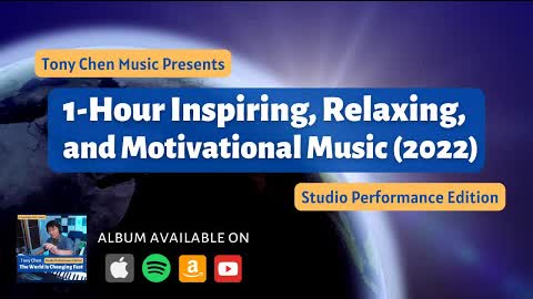 1 Hour Inspiring, Relaxing, & Motivational Music (2022) | Copyright-free MUSIC | YAMAHA GENOS DEMO
