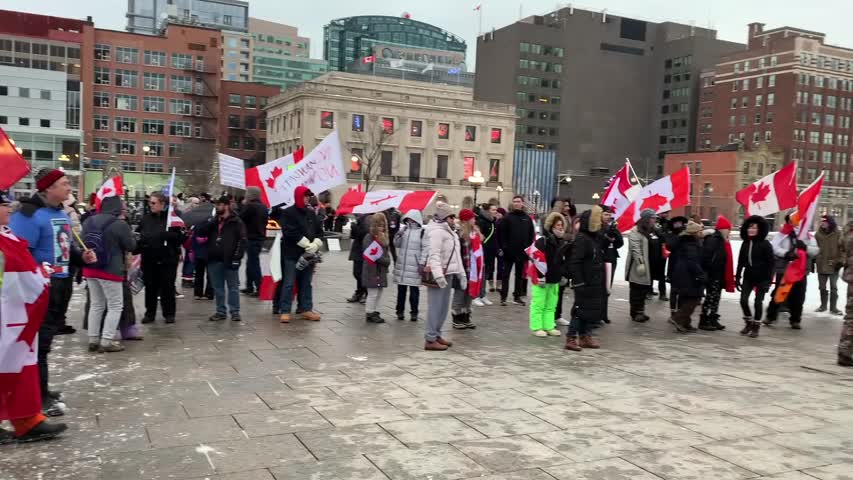 Ottawa Feb 18, 2023 protest