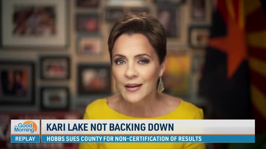 Kari Lake Refuses to Back Down, Katie Hobbs Sues County for Non-Certification of Results