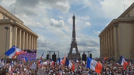 反對強制打疫苗 法國16萬人上街 - 新冠肺炎疫苗爭議 - 國際新聞