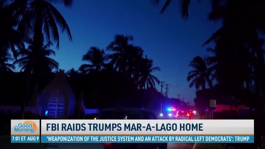Trump: FBI Has Raided Mar-a-Lago, Property 'Under Siege'