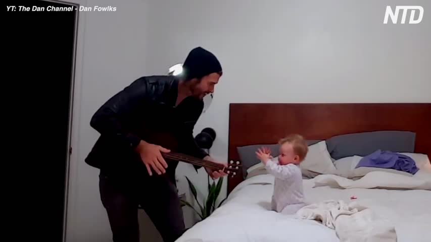 Dad Serenades His Baby in Viral Video